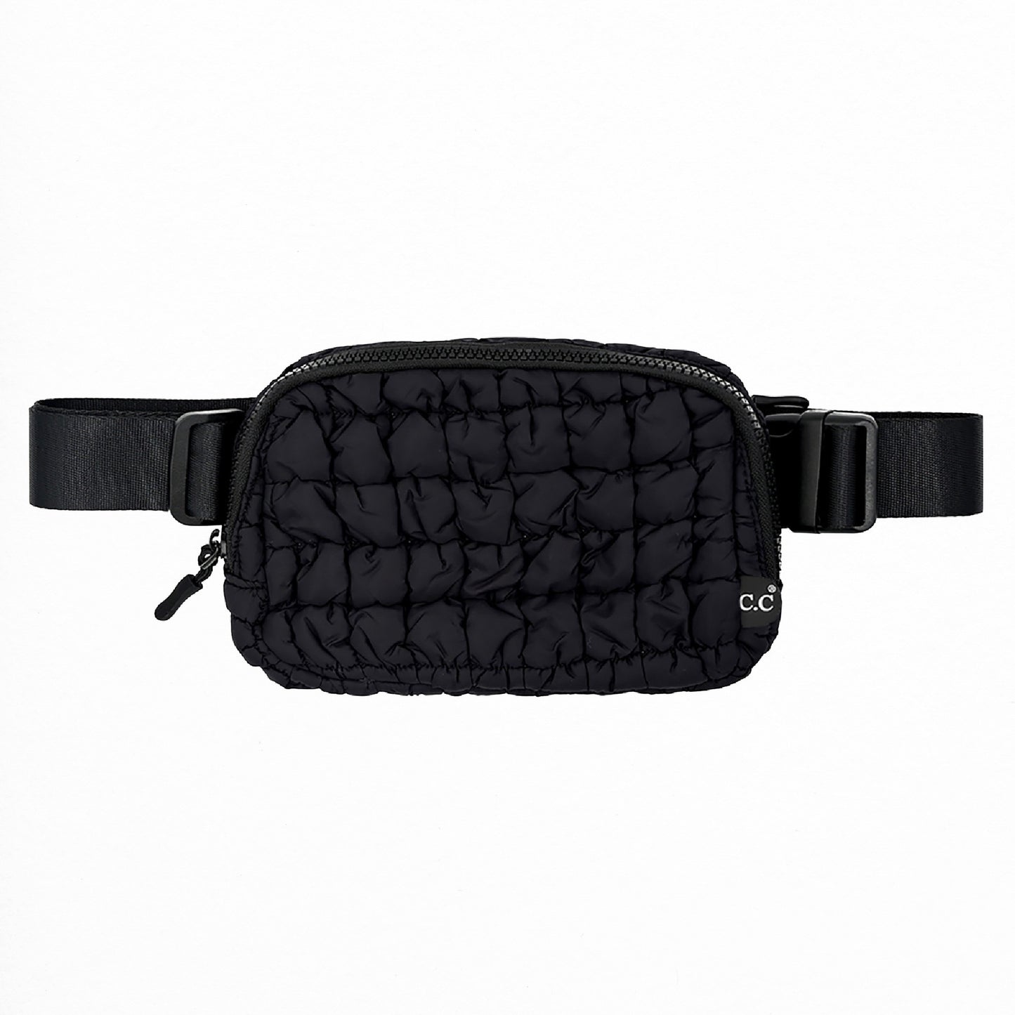 Quilted Puffer Belt Fanny Bag - Authentic C.C.