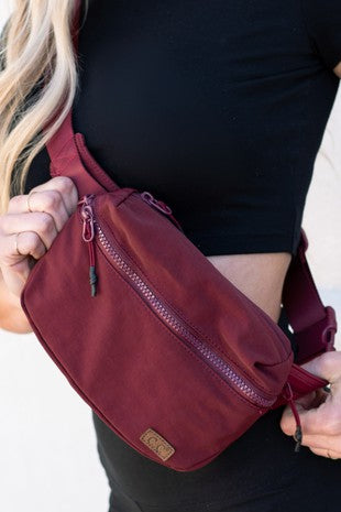 C.C. Zipper Fanny Pack