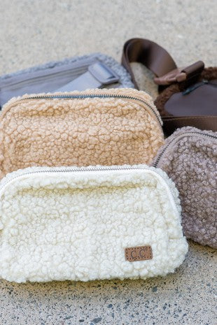 C.C. Sherpa Belt Bag Fanny Pack