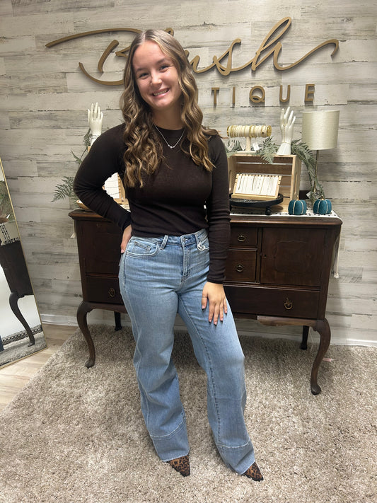 Light Wash Relaxed Denim