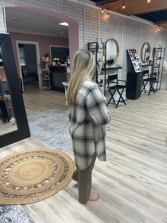 7 Diamonds Relaxed Fit - Long Shacket