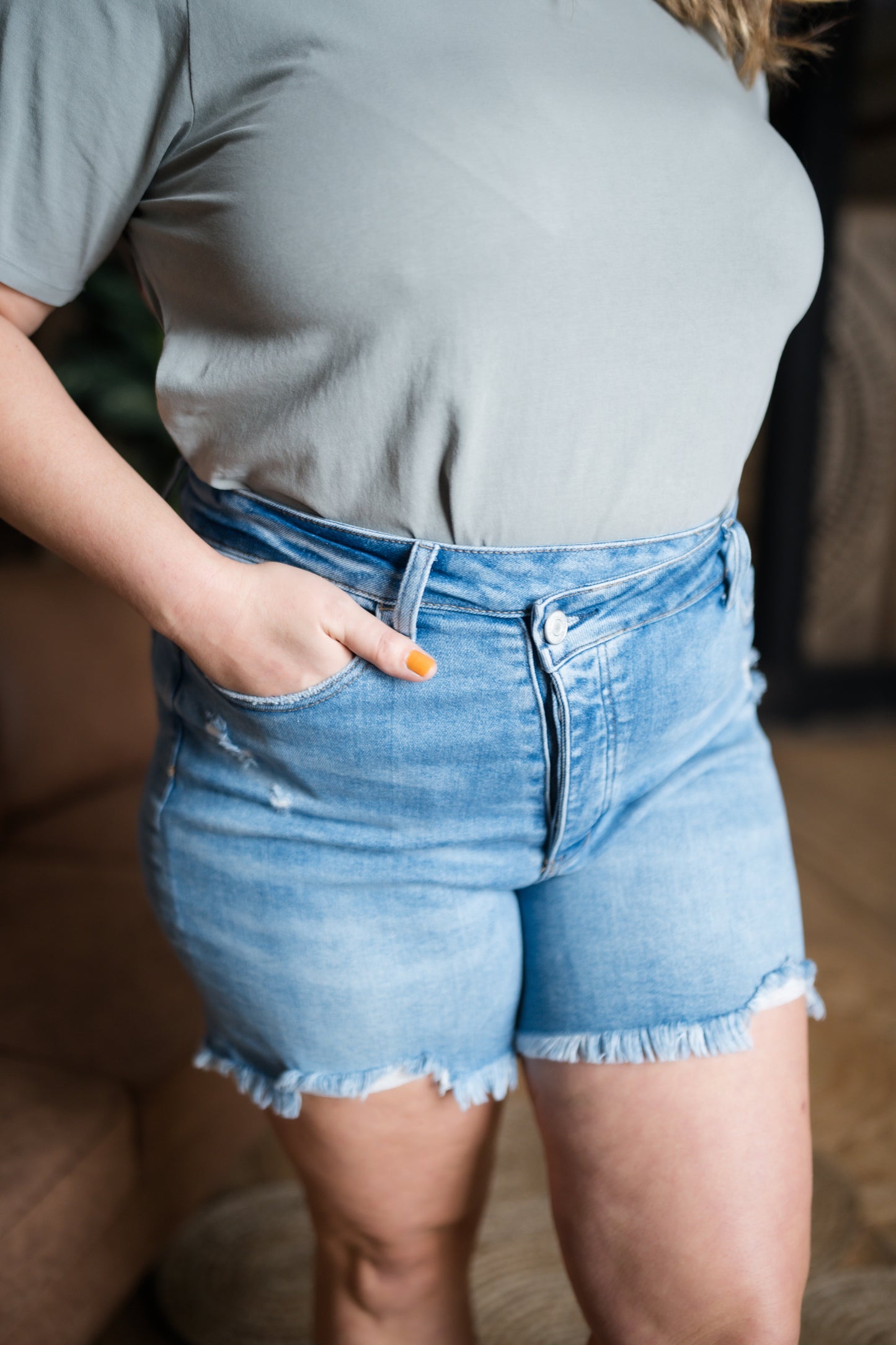 Cotton Flow Top with Side Slits