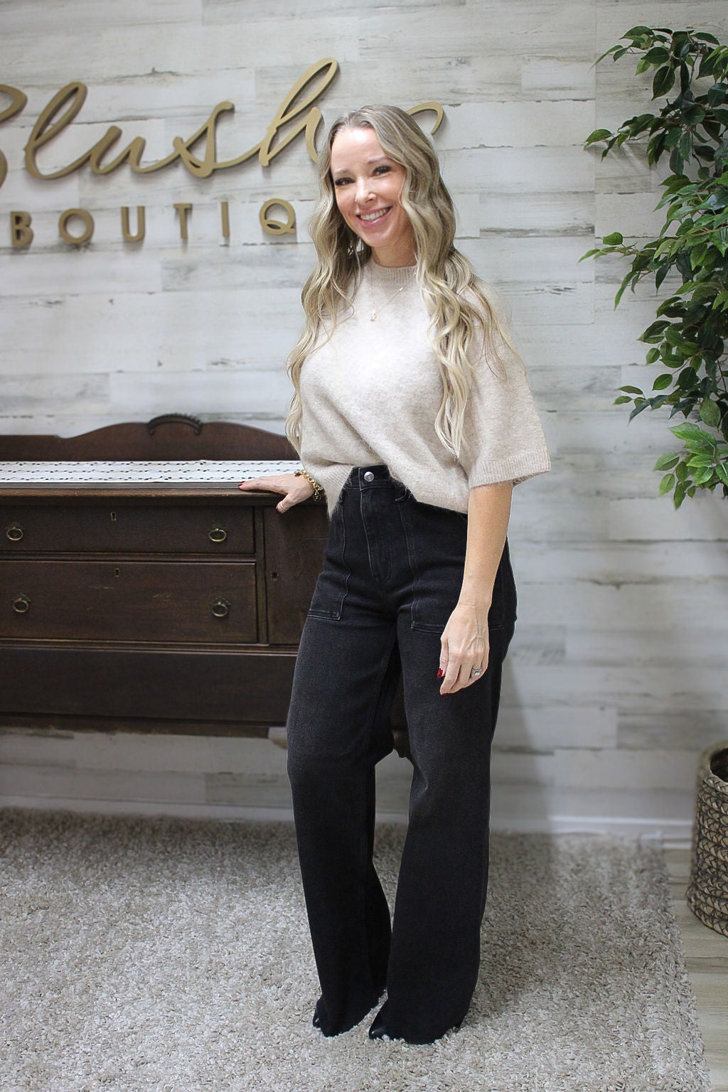 Pistola - Sleek and Sculpt Black High-Rise Denim