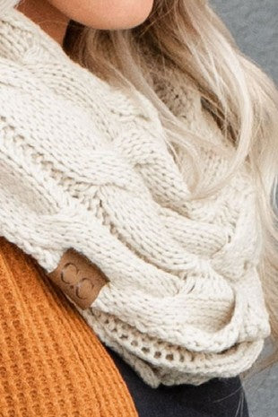 Authentic C.C. Stamped Scarf