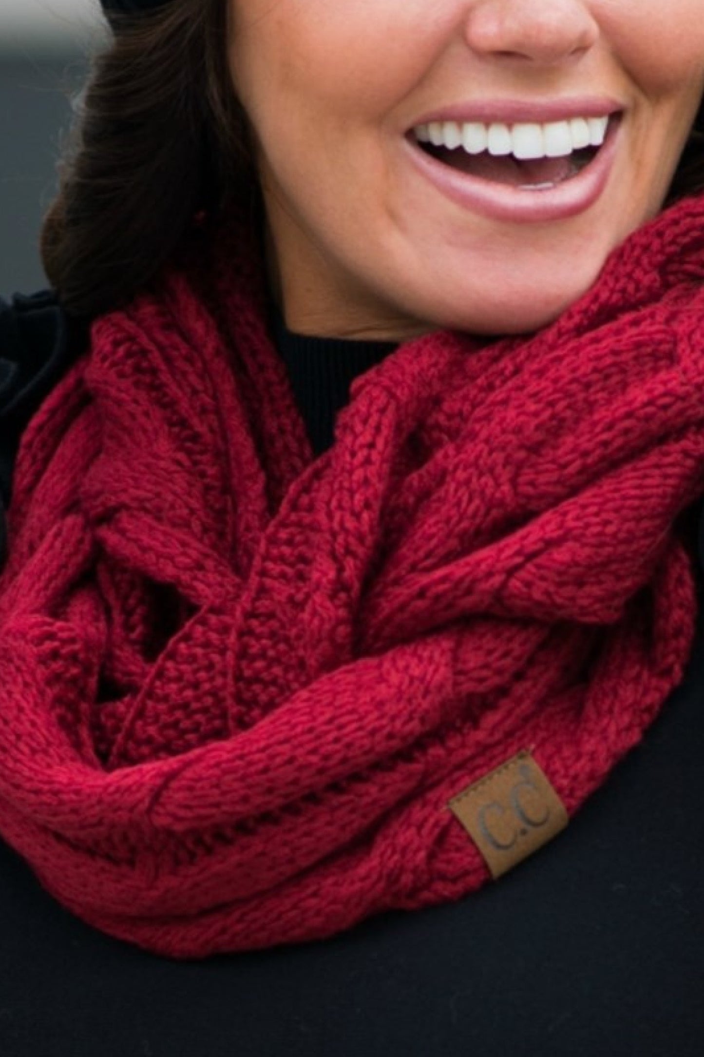 Authentic C.C. Stamped Scarf