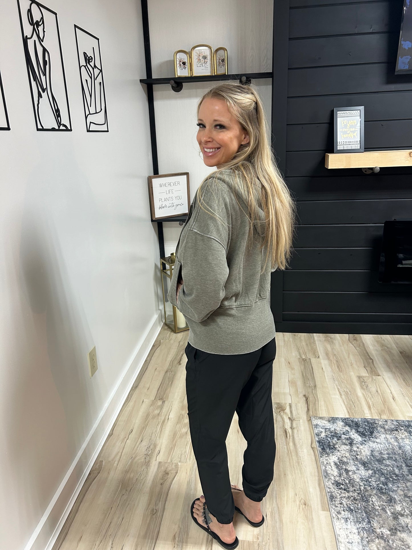 Fleece Hoodie Jacket