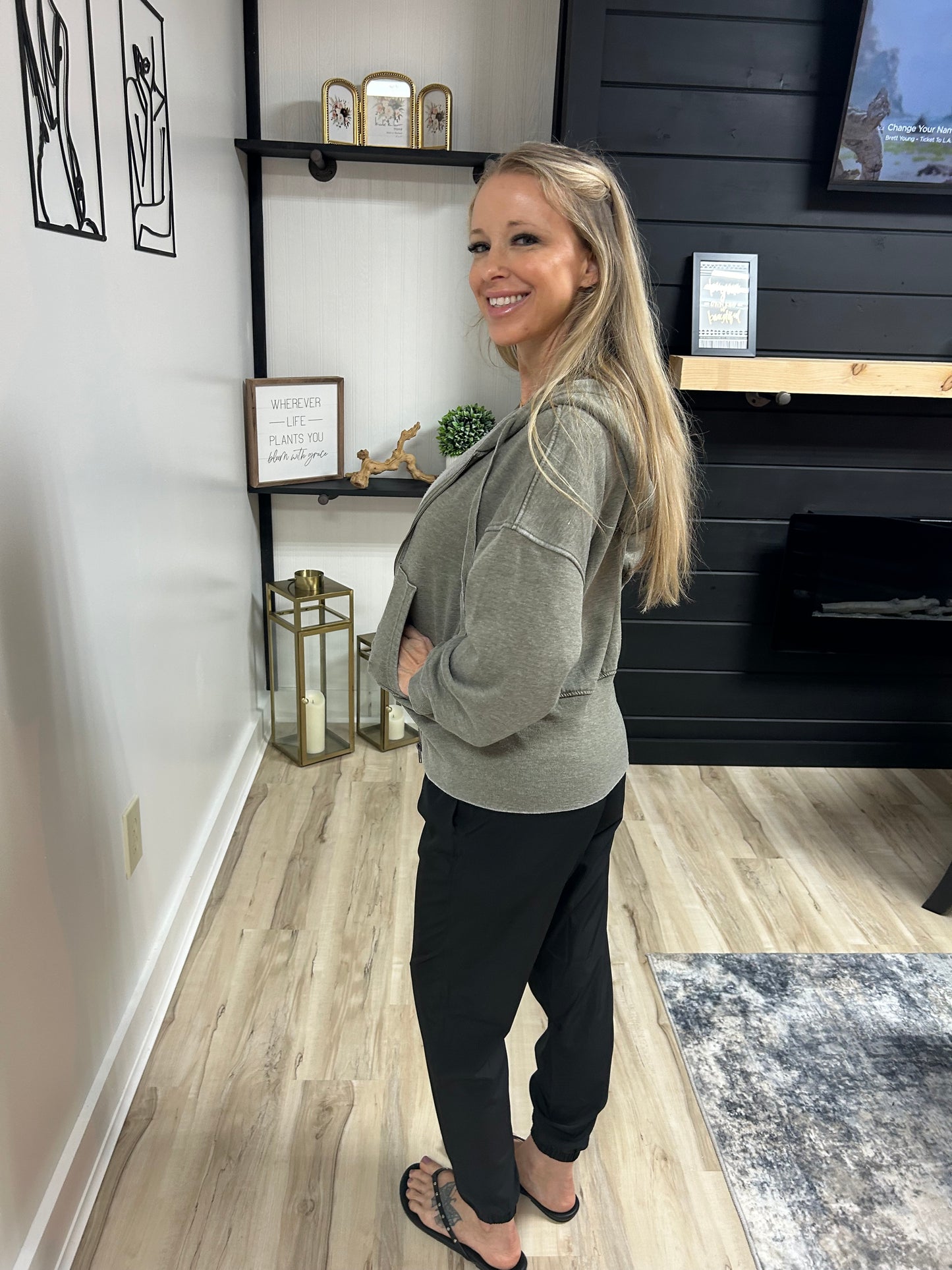 Fleece Hoodie Jacket