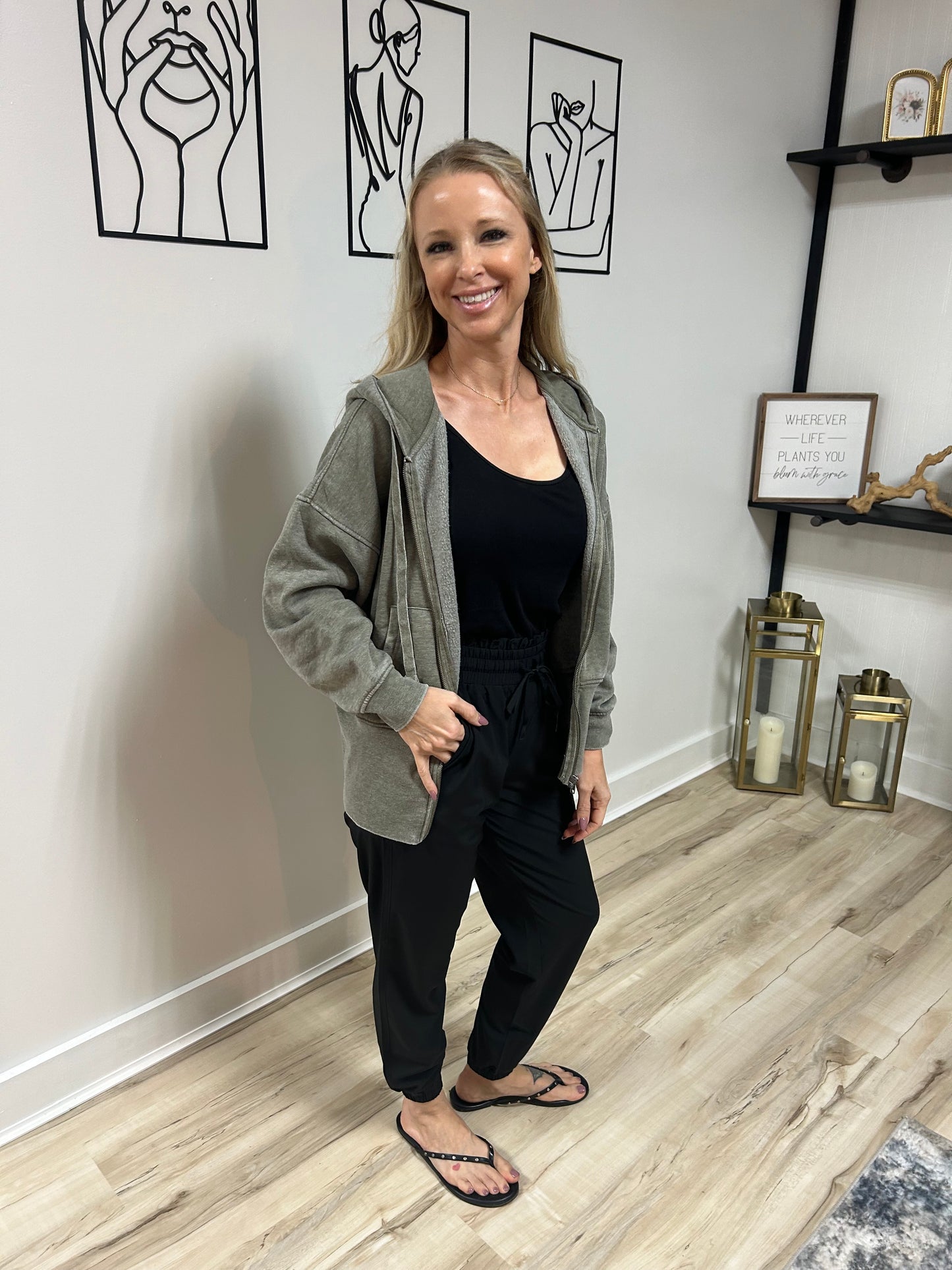 Fleece Hoodie Jacket
