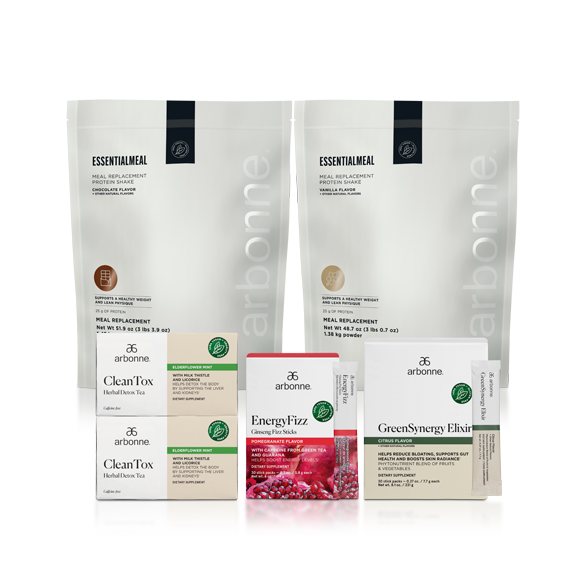 Arbonne 30 Days to Healthy Living Set with GreenSynergy Elixir