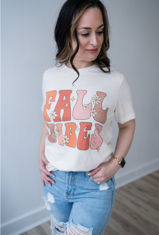 Retro Fall Vibes Graphic Tee