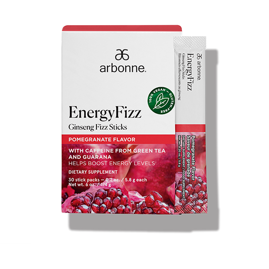 Arbonne Energy Fizz - Ginseng Fizz Sticks