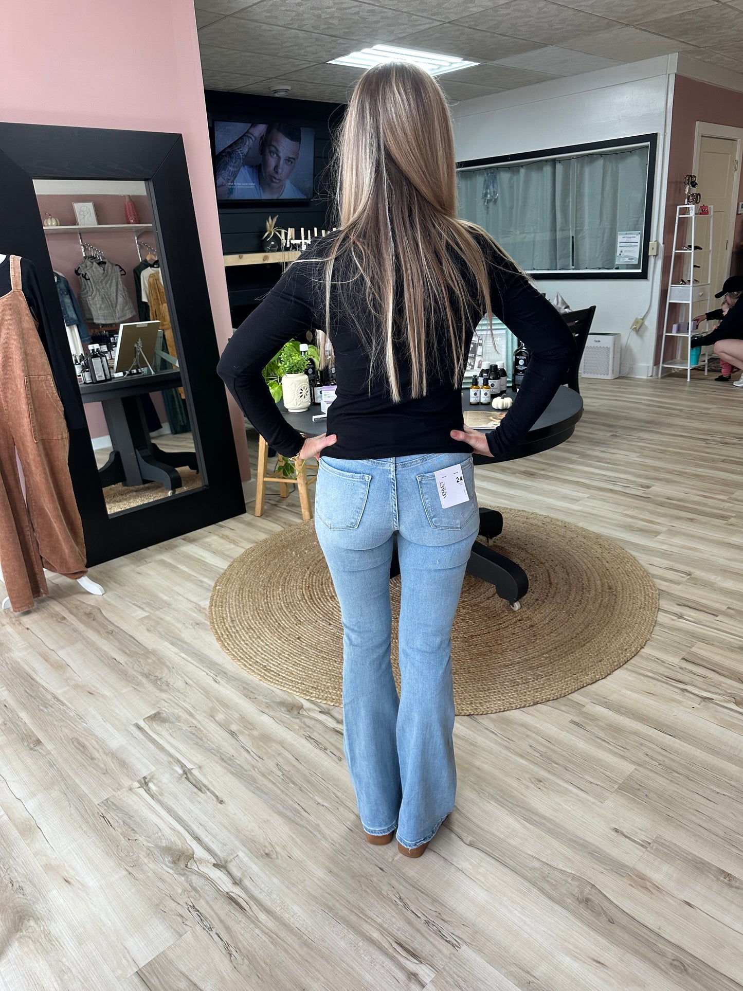 High-rise Flare Jeans