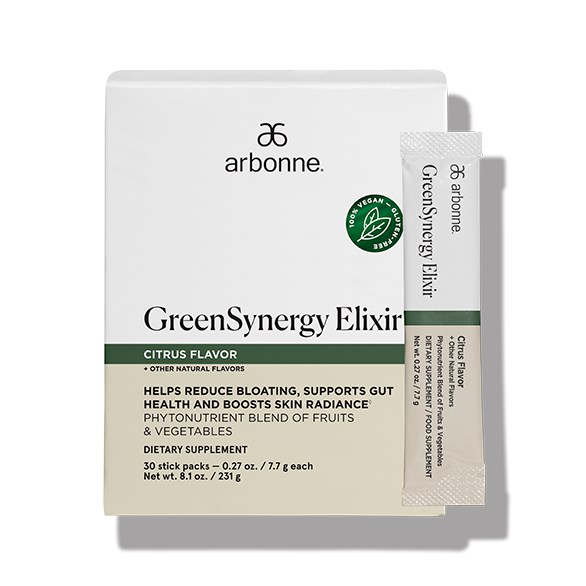 Arbonne GreenSynergy Elixir® - Citrus Flavor - 30 servings