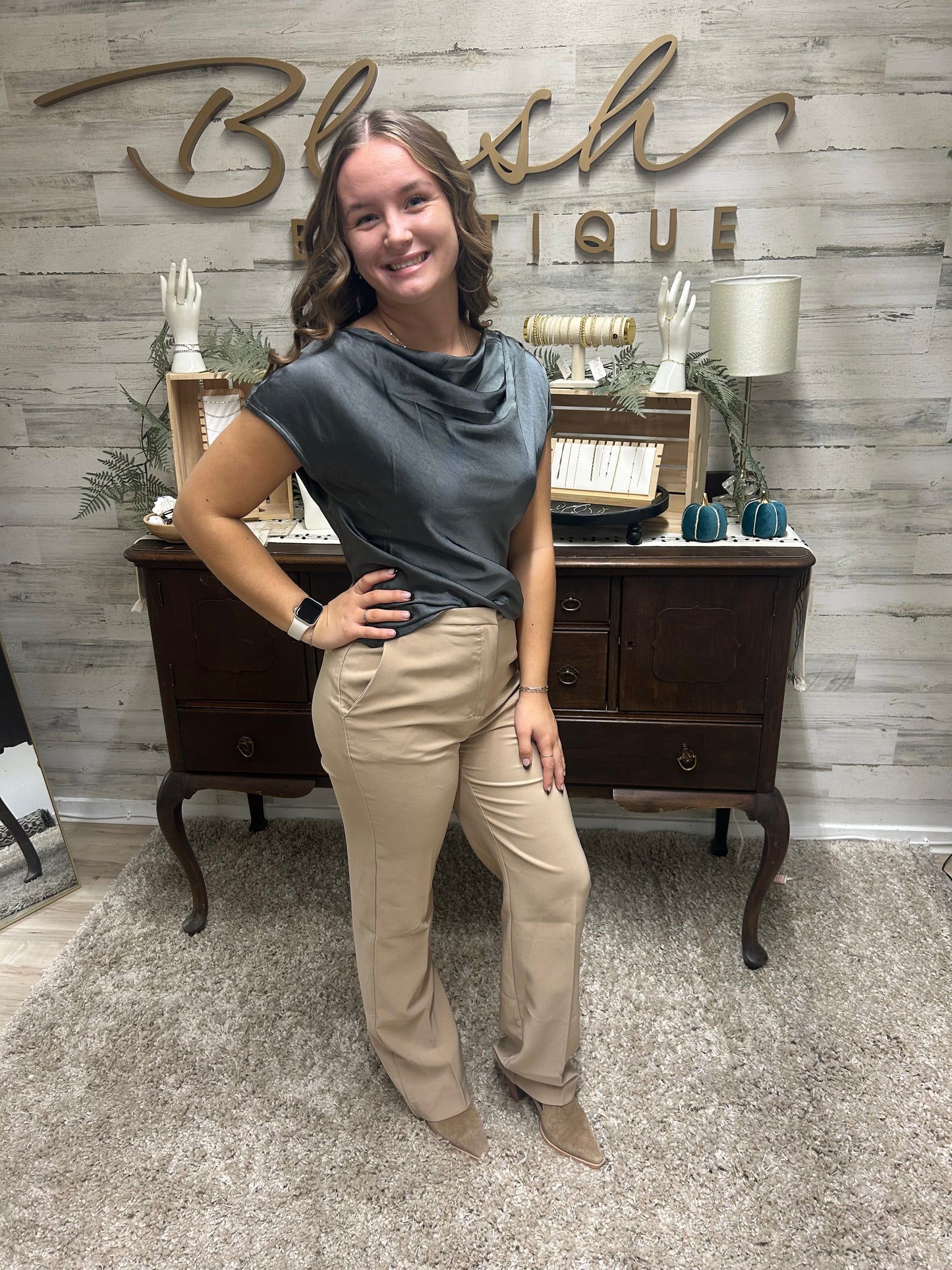 Essential Tan Trousers