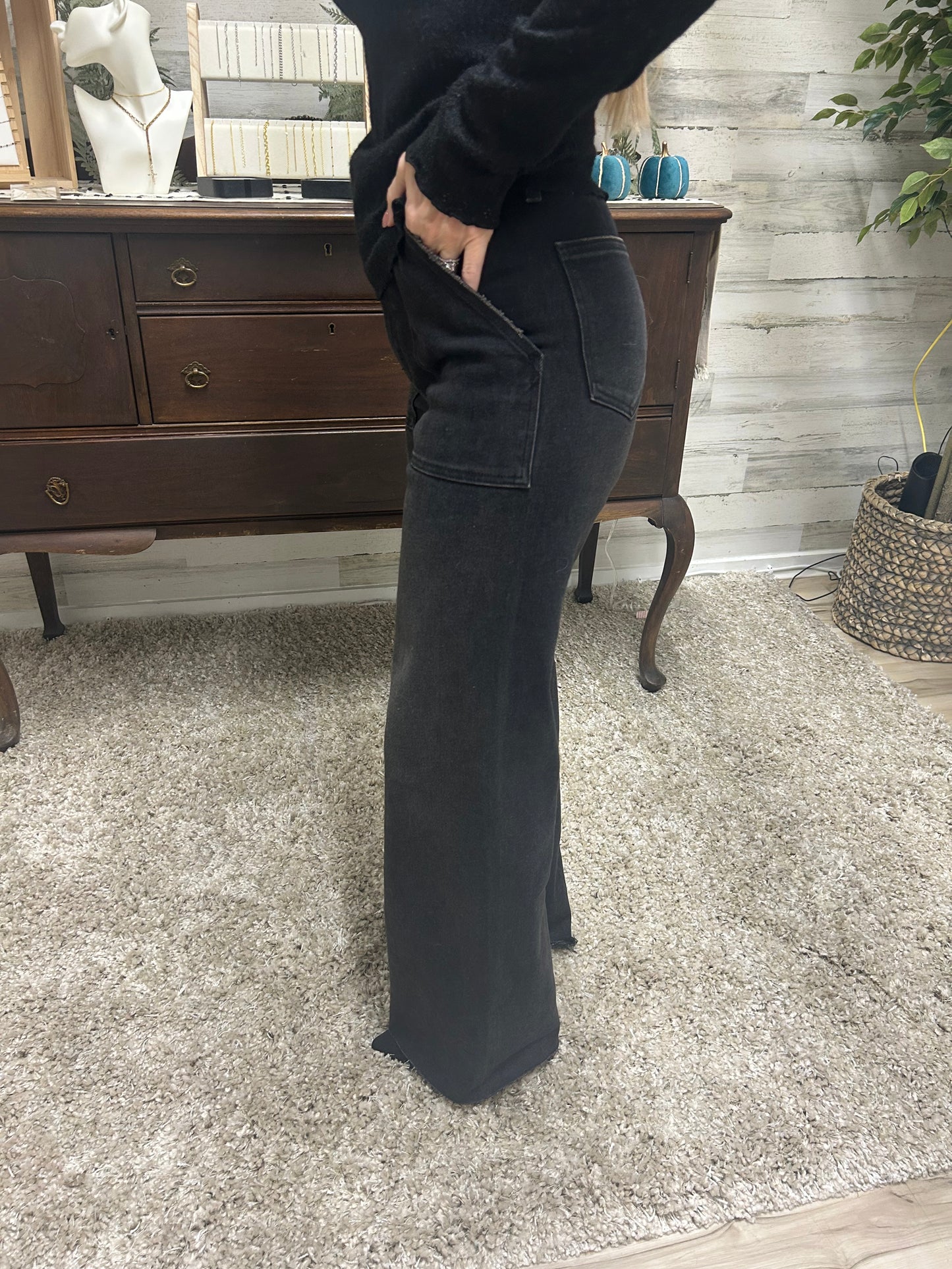 Pistola - Sleek and Sculpt Black High-Rise Denim