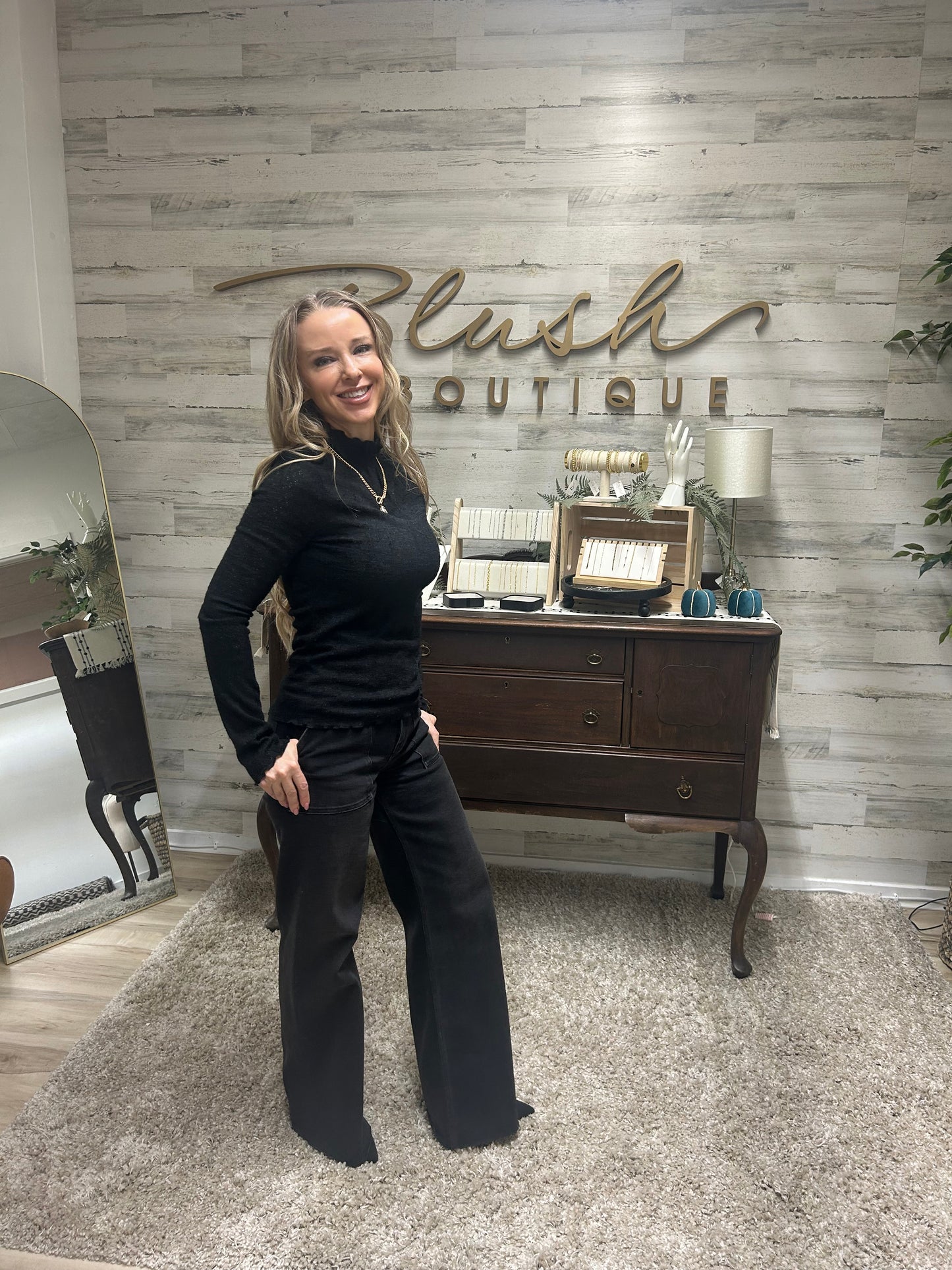 Pistola - Sleek and Sculpt Black High-Rise Denim