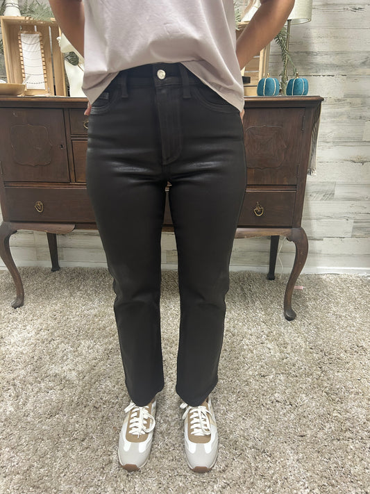 Pistola - Rich Mocha Faux Leather Pants