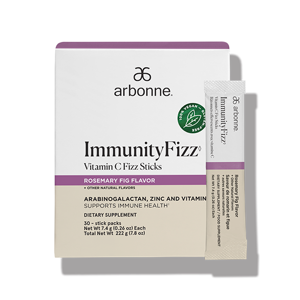 Arbonne ImmunityFizz  Vitamin C Fizz Sticks - Rosemary Fig Flavor