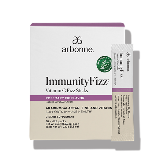 Arbonne ImmunityFizz  Vitamin C Fizz Sticks - Rosemary Fig Flavor