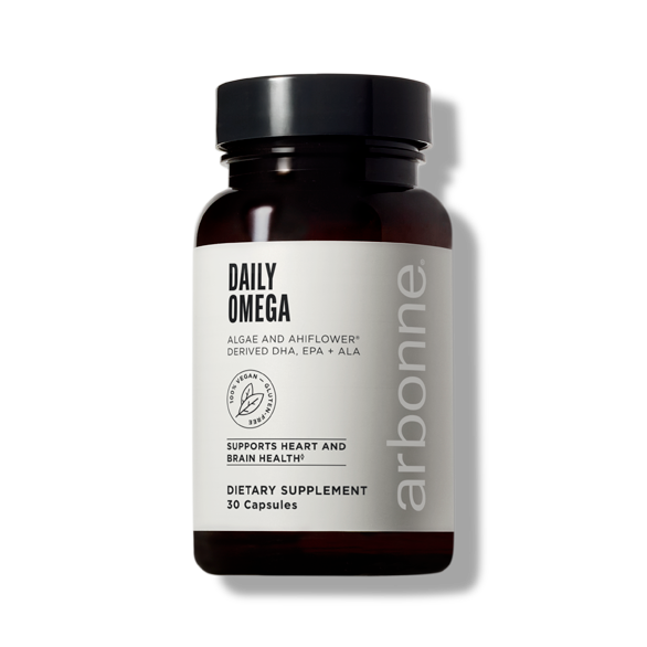 Arbonne DAILY OMEGA Vegan Support for a Healthy Heart & Brain