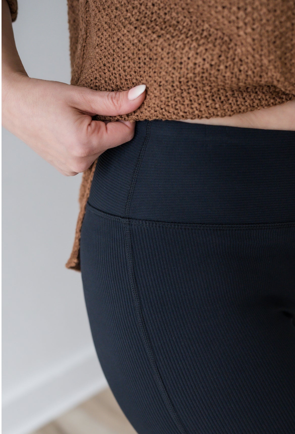 Ribbed High Waist Leggings