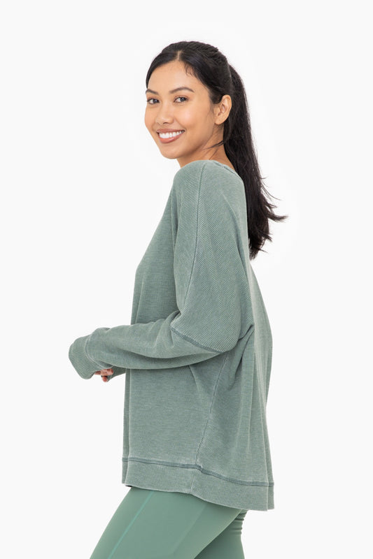 Ribbed Pullover